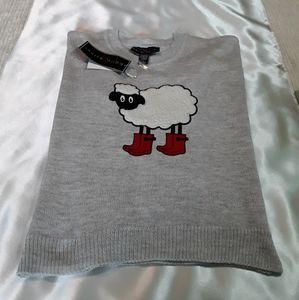 #011 Polly & Esther Crew Neck Pullover Sweater